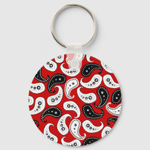 Paisley Key Ring