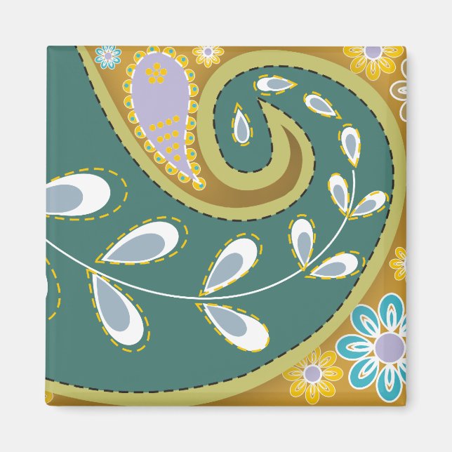 Paisley Magnets (Front)