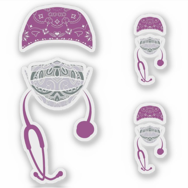 paisley med mask (Front)