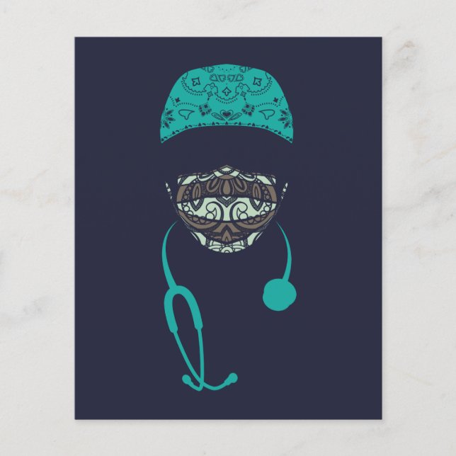 paisley med mask (Front)