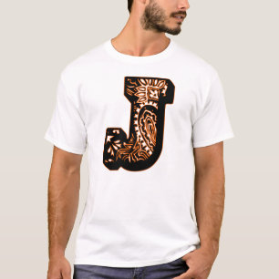 Paisley Monogram - J T-Shirt