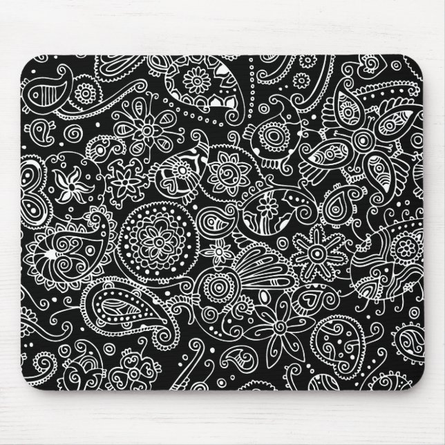 Paisley Mouse Mat (Front)