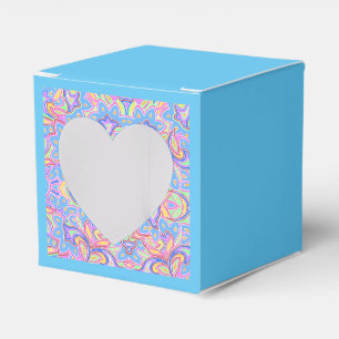 Paisley Multi Personalised Favour Box