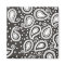 Paisley on Black Magnet