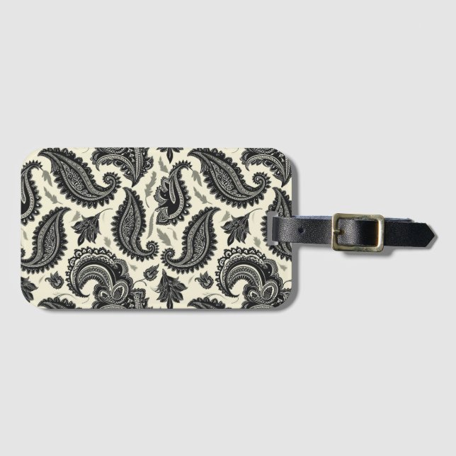 Paisley Palaces Luggage Tag (Front Horizontal)