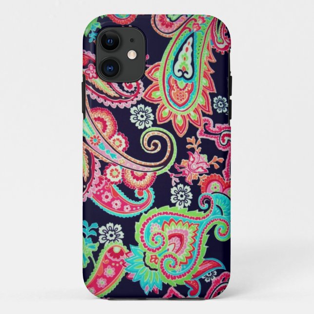 Paisley Paradise Case-Mate iPhone Case (Back)