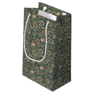 Paisley Pattern 3 Small Gift Bag