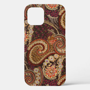 paisley pattern iPhone 12 pro case