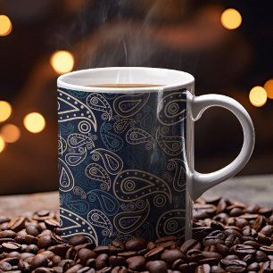 Paisley Pattern Coffee Mug