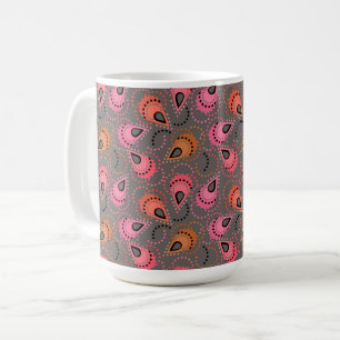 Paisley pattern. coffee mug