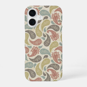Paisley Pattern iPhone 16 Case