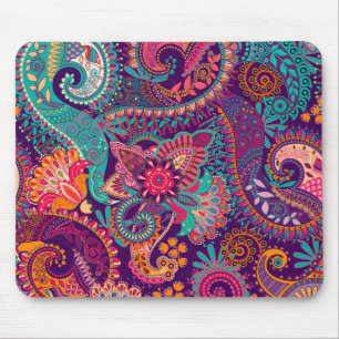 Paisley pattern mouse mat