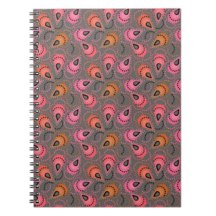 Paisley pattern. notebook