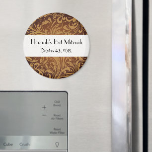 Paisley Pattern, Persian Paisley, Bat Mitzvah Magnet