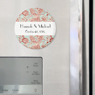 Paisley Pattern, Persian Paisley, Boteh, Wedding Magnet