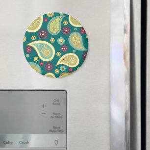 Paisley Pattern, Persian Paisley, Oriental Paisley Magnet