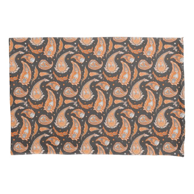 Paisley pattern pillowcase (Front)