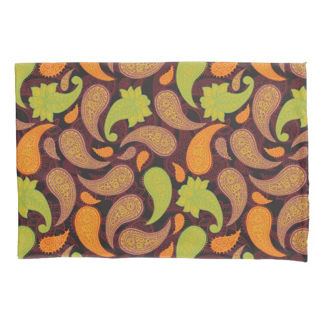 Paisley Pattern  Pillowcase (Front)