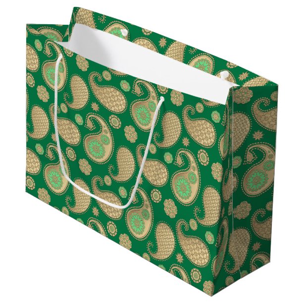 Emerald Green Gift Bags Zazzle.co.uk