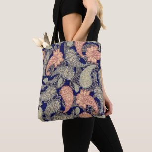 Paisley Pattern Tote Bag
