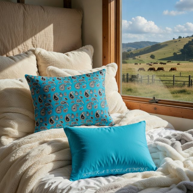 Paisley Playa Decorative Cushion (Creator Uploaded)