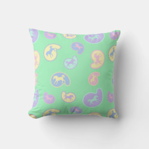 Paisley Ponies Cushion