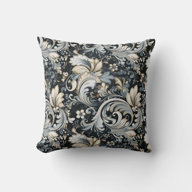 Paisley Print Cushion (Front)