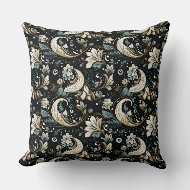 Paisley Print Cushion (Front)
