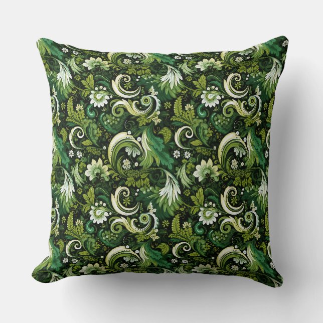 Paisley Print Cushion (Front)