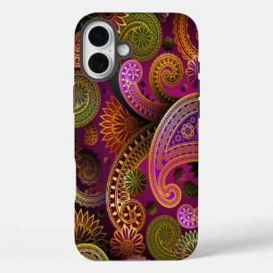 Paisley Purple iPhone 16 Plus Case