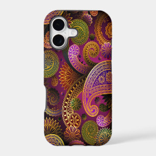 Paisley Purple Green