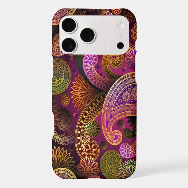 Paisley Purple Green (Back)