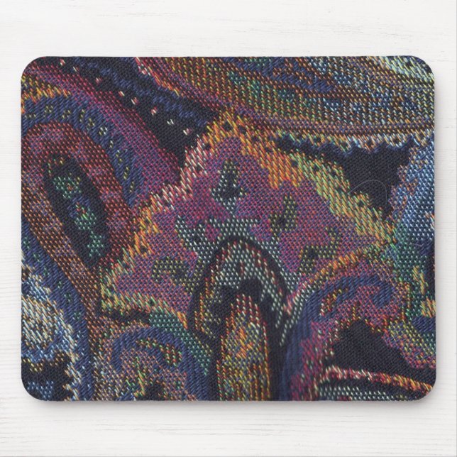 Paisley Purple Mouse Mat (Front)