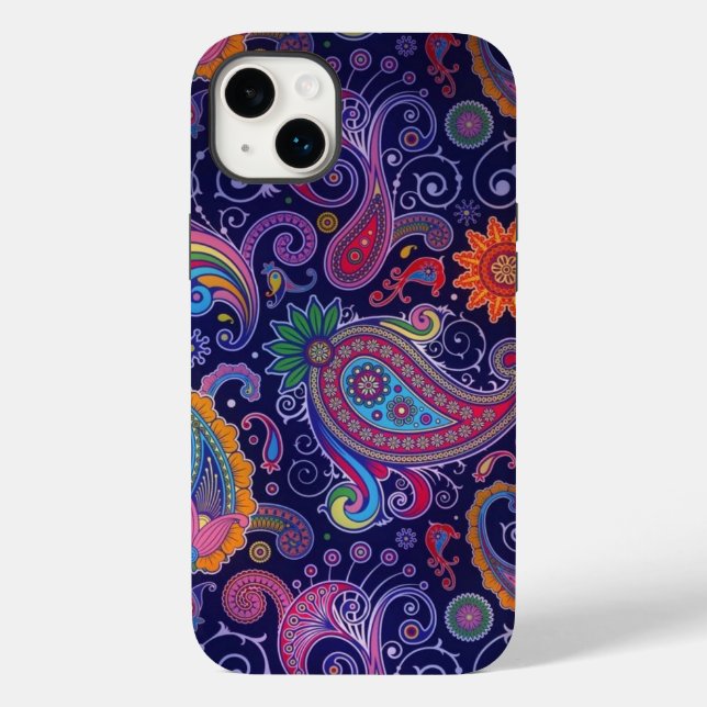 Paisley Purple pink Case-Mate iPhone Case (Back)