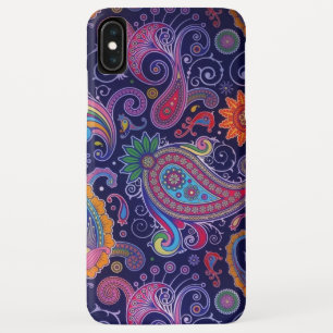 Paisley Purple Pink iPhone XS Max Case