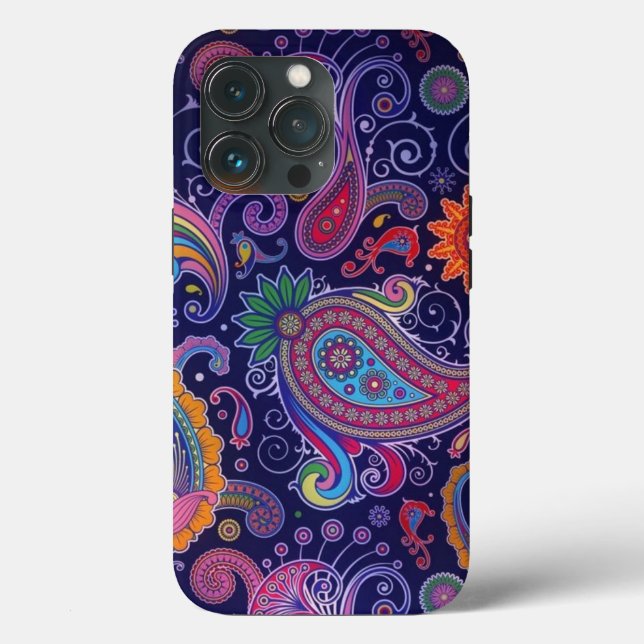 Paisley Purple pink Case-Mate iPhone Case (Back)