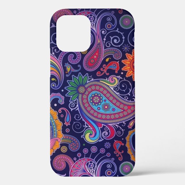 Paisley Purple pink Case-Mate iPhone Case (Back)
