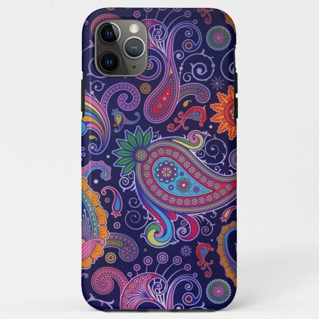 Paisley Purple pink Case-Mate iPhone Case (Back)