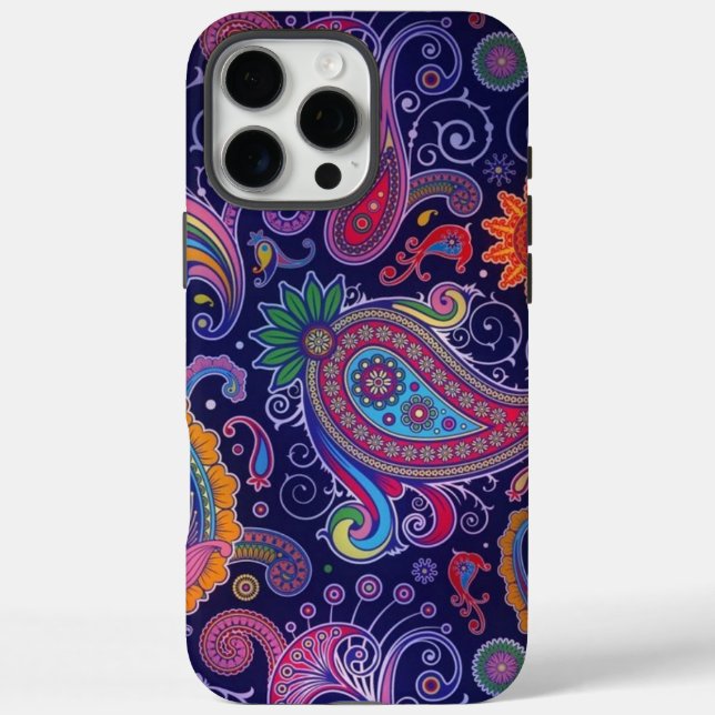 Paisley Purple Pink Case-Mate iPhone Case (Back)