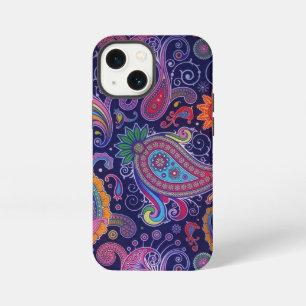 Paisley Purple pink iPhone 13 Mini Case