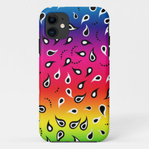 Paisley Rainbow iPhone 11 Case