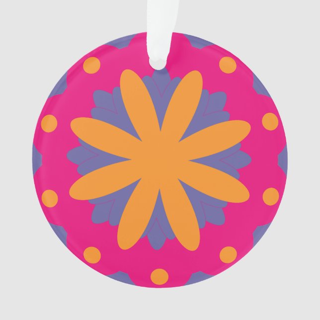 Paisley shapes ornament (Front)