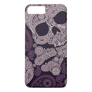 Paisley Skull Graphic Print Case-Mate iPhone Case