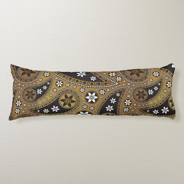 Paisley Stars Body Cushion (Front)