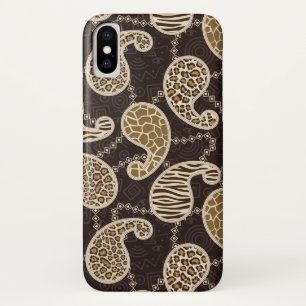 Paisley style background iPhone x case