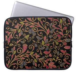 Paisley Vegetable Vintage Blend Laptop Sleeve