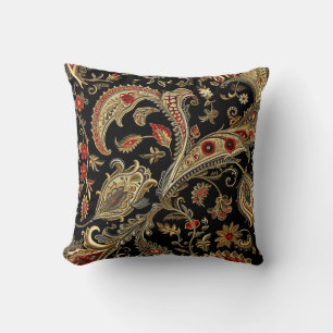 Paisley, Victorian, Gothic,  Cushion