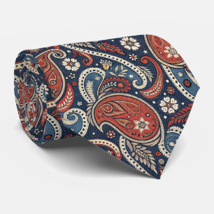 Paisley Western Bandana Tie