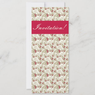 PaisleyOfBliss - Invitation Card, Invite