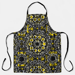 Paisleys elegant floral vintage pattern background apron